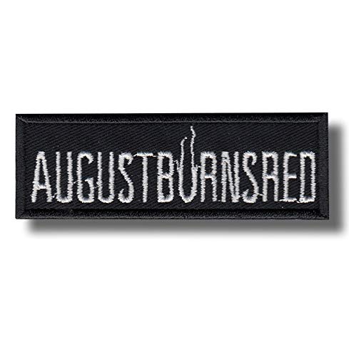 August Burns Aufnäher zum Aufbügeln, Rot von JJTEXTIX