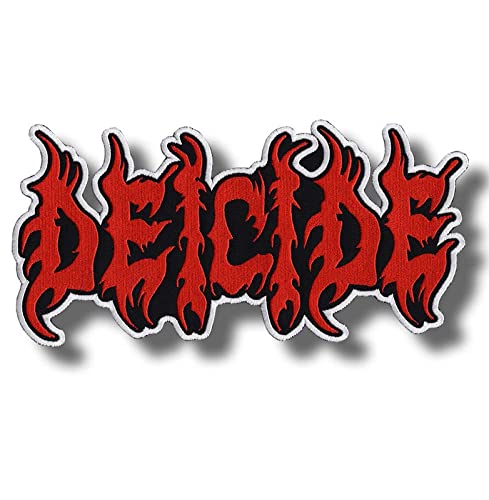 Deicide Band Patch Abzeichen Bestickt Aufbügler Applikation von JJTEXTIX