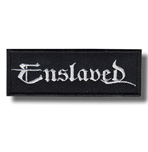 Enslaved Aufnäher zum Aufbügeln, bestickt von JJTEXTIX