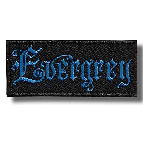 Evergrey Aufnäher zum Aufbügeln, bestickt von JJTEXTIX
