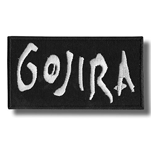 Gojira Aufnäher zum Aufbügeln, bestickt von JJTEXTIX