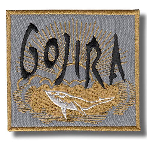 JJTEXTIX Gojira Aufnäher zum Aufbügeln, bestickt, grün, Rechteckig, Monster, 1 Stück JJTEXTIX Gojira Aufnäher zum Aufbügeln, bestickt, grün, Rechteckig, Monster, 1 Stück von JJTEXTIX