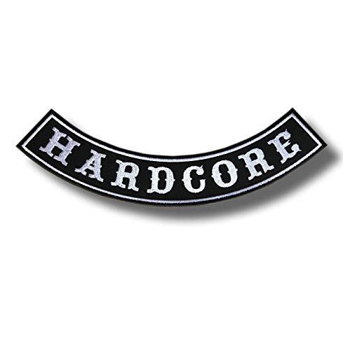 Hardcore-Aufnäher, bestickt, zum Aufbügeln Hardcore-Aufnäher, bestickt, zum Aufbügeln von JJTEXTIX