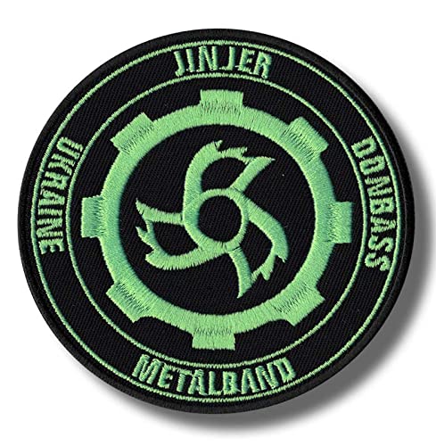 Jinjer Band Band Patch Abzeichen Bestickt Aufbügler Applikation von JJTEXTIX