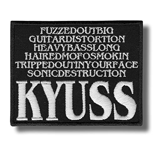 Kyuss Aufnäher bestickt zum Aufbügeln von JJTEXTIX