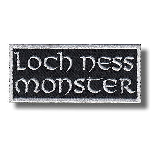 Loch Ness Monster-Aufnäher, bestickt, zum Aufbügeln von JJTEXTIX