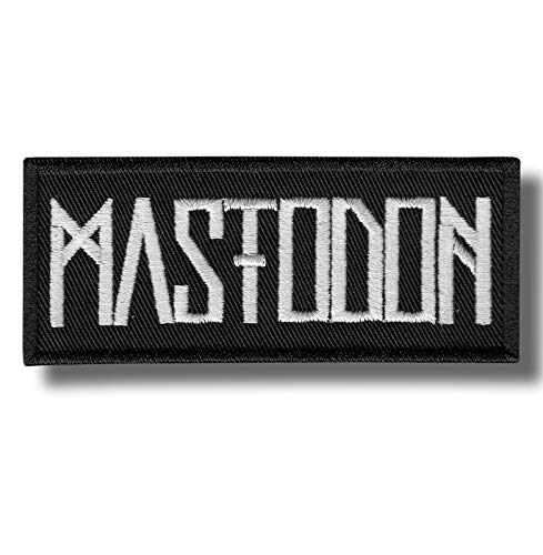 Mastodon Aufnäher zum Aufbügeln, bestickt von JJTEXTIX