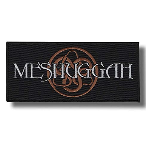 Meshuggah Band Patch Abzeichen bestickt zum Aufbügeln von JJTEXTIX