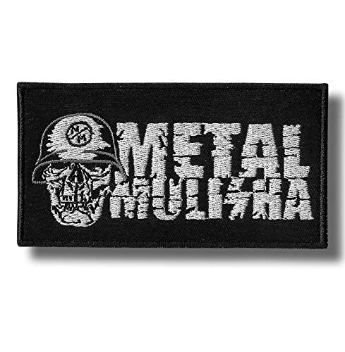 Metall-Mulisha-Aufnäher, bestickt, zum Aufbügeln Metall-Mulisha-Aufnäher, bestickt, zum Aufbügeln von JJTEXTIX