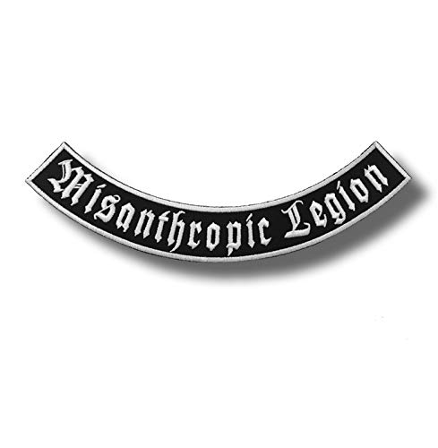Misanthropic Legion Aufnäher zum Aufbügeln, bestickt von JJTEXTIX