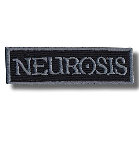 JJTEXTIX Neurosis Aufnäher zum Aufbügeln, bestickt, 8–10 cm, Rechteckig, 1 Stück, Mittel, Baumwolle, Embroidered Travel Patch, Bügelflicken JJTEXTIX Neurosis Aufnäher zum Aufbügeln, bestickt, 8–10 cm, Rechteckig, 1 Stück, Mittel, Baumwolle, Embroidered Travel Patch, Bügelflicken von JJTEXTIX
