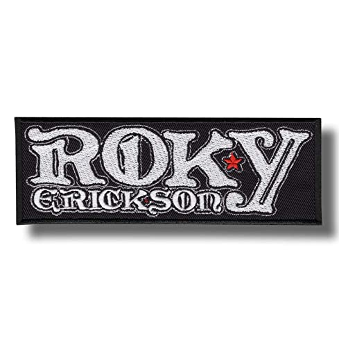 Roky Band Patch Abzeichen bestickt zum Aufbügeln von JJTEXTIX