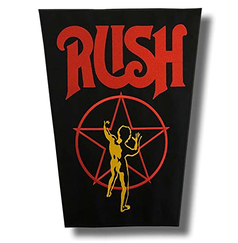 Rush Band Patch Abzeichen bestickt zum Aufbügeln von JJTEXTIX