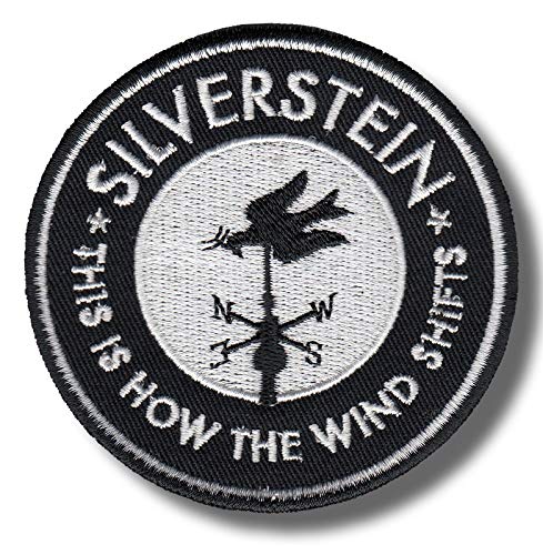 JJTEXTIX Silverstein Aufnäher zum Aufbügeln, bestickt, Größe: 8–10 cm, 1 Stück, Mittel, Verschiedenfarbig, Reise, Patch JJTEXTIX Silverstein Aufnäher zum Aufbügeln, bestickt, Größe: 8–10 cm, 1 Stück, Mittel, Verschiedenfarbig, Reise, Patch von JJTEXTIX