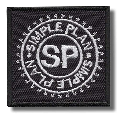 Simple Plan Band Patch Badge Embroidered Iron on Applique von JJTEXTIX