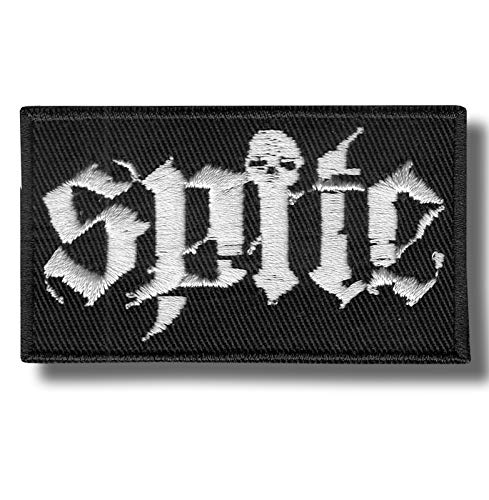Spite-Aufnäher, bestickt, zum Aufbügeln von JJTEXTIX