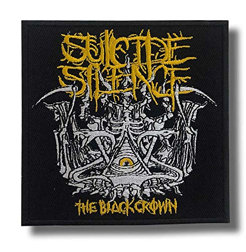 Suicide Silence Patch zum Aufbügeln, bestickt von JJTEXTIX