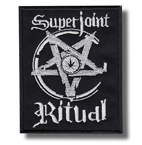 Superjoint Ritual Aufnäher zum Aufbügeln, bestickt von JJTEXTIX