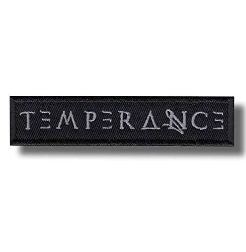 Temperance Patch Abzeichen bestickt zum Aufbügeln Temperance Patch Abzeichen bestickt zum Aufbügeln von JJTEXTIX