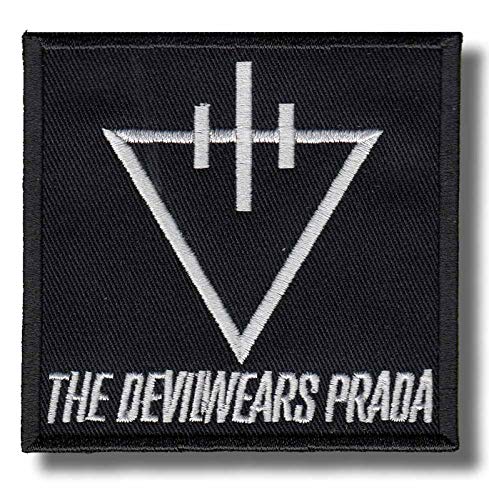 JJTEXTIX Aufnäher 'The Devil Wears Prada' - Schwarz, Rund, Mittel, Horror, Aufbügeln, 1 Stück JJTEXTIX Aufnäher 'The Devil Wears Prada' - Schwarz, Rund, Mittel, Horror, Aufbügeln, 1 Stück von JJTEXTIX