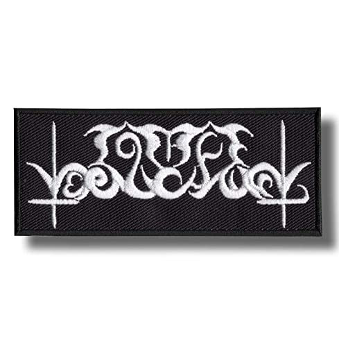Totale Vernichtung Band Patch Abzeichen bestickt Aufbügler Applikation von JJTEXTIX