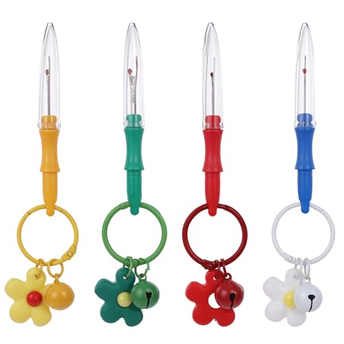 JJUNW 4 Stück Kleine Nahttrenner, Saumtrenner Seam Ripper mit Schutzhülle Nähen Nahtauftrenner Fadentrenner zum Öffnen von Nähten und Säumen JJUNW 4 Stück Kleine Nahttrenner, Saumtrenner Seam Ripper mit Schutzhülle Nähen Nahtauftrenner Fadentrenner zum Öffnen von Nähten und Säumen von JJUNW