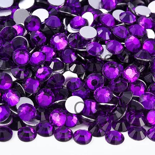 Violette lose Strasssteine, Glas-Strasssteine, keine Strasssteine, DIY-Nageldekorationen, SS3-SS30-Violett-SS10-1440 Stück Violette lose Strasssteine, Glas-Strasssteine, keine Strasssteine, DIY-Nageldekorationen, SS3-SS30-Violett-SS10-1440 Stück von JKDSAO