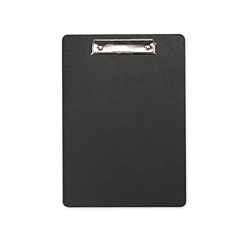Aktenordner A4 und Briefgröße, Klemmbrett mit Metallclip, Leder, Datensortiermappe, Geschäftstreffen, Schreibtafel, mehrfarbiger Ordner, 10 Packungen, Dateierweiterung, Schwarz von JKJZSALJ