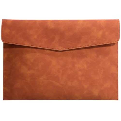 JKJZSALJ Dokumentenmappe, A4, Leder, einfache große Kapazität, Dokumententasche, modische Aktentasche, Datentasche, Vertrag, Rechnung, Tasche, Büro, Papier-Organizer, Fächer, Braun JKJZSALJ Dokumentenmappe, A4, Leder, einfache große Kapazität, Dokumententasche, modische Aktentasche, Datentasche, Vertrag, Rechnung, Tasche, Büro, Papier-Organizer, Fächer, Braun von JKJZSALJ