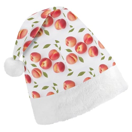 JKLQWH Weihnachtsmütze, Weihnachtsmütze, Partyhut mit pfirsichfarbener Weihnachtsmannmütze für Erwachsene, Uni, klassische Weihnachtsmannmütze, extra dick, Weihnachtsmütze, Wintermütze, Neujahr, JKLQWH Weihnachtsmütze, Weihnachtsmütze, Partyhut mit pfirsichfarbener Weihnachtsmannmütze für Erwachsene, Uni, klassische Weihnachtsmannmütze, extra dick, Weihnachtsmütze, Wintermütze, Neujahr, von JKLQWH