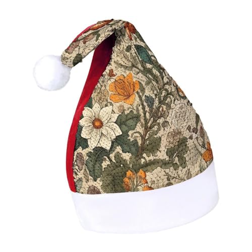 JKLQWH Weihnachtsmütze mit Pailletten, Retro-Muster, lustige Weihnachtsmütze, Weihnachtsgeschenke für Damen und Herren, Anzug für Familie, Weihnachten, Silvester, Festival, Party, Kostüm JKLQWH Weihnachtsmütze mit Pailletten, Retro-Muster, lustige Weihnachtsmütze, Weihnachtsgeschenke für Damen und Herren, Anzug für Familie, Weihnachten, Silvester, Festival, Party, Kostüm von JKLQWH