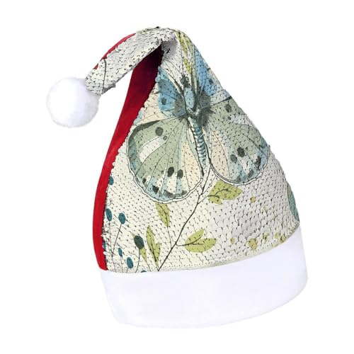 JKLQWH Weihnachtsmütze mit Pailletten, mit Kreisen und grünen Punkten, lustige Weihnachtsmütze, Weihnachtsgeschenke für Damen und Herren, Anzug für Familie, Weihnachten, Silvester, Festival, Party, JKLQWH Weihnachtsmütze mit Pailletten, mit Kreisen und grünen Punkten, lustige Weihnachtsmütze, Weihnachtsgeschenke für Damen und Herren, Anzug für Familie, Weihnachten, Silvester, Festival, Party, von JKLQWH