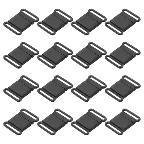 Sicherheits-Breakaway-BH-Schnalle, 10 Stück, Kunststoff, Schnellverschluss-Breakaway-Schnallen for BH, Katze, Hundehalsband, Geschirr, Riemen, Teile, Zubehör, Schwarz Sicherheits-Breakaway-BH-Schnalle, 10 Stück, Kunststoff, Schnellverschluss-Breakaway-Schnallen for BH, Katze, Hundehalsband, Geschirr, Riemen, Teile, Zubehör, Schwarz von JKODE