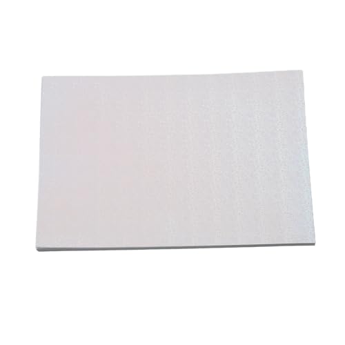 Holographische Laminatblätter A4 Glitzerner Effekt kalte Laminierfilm 50pcs DIY Bastelaufkleber für Wohnkultur Scrapbooking Banner Abziehbilder Bopp Material wasserdicht haltbar (Treibsand Star) von JKOKPMG