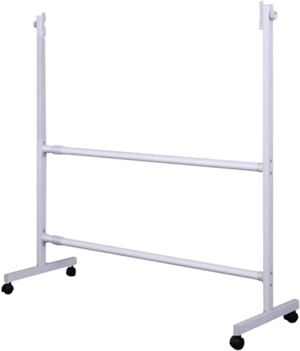 Beweglicher Whiteboard-Ständer, rollende, trocken abwischbare Tafel, Staffelei mit Rollen, für Büro, Klassenzimmer, Zuhause Beweglicher Whiteboard-Ständer, rollende, trocken abwischbare Tafel, Staffelei mit Rollen, für Büro, Klassenzimmer, Zuhause von JKSVTF
