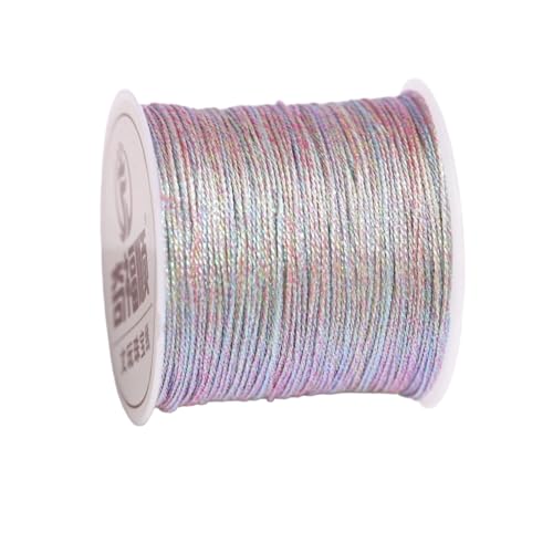Mehrsträngiges buntes Chamäleon-Strickband, Wickelstickerei, Lotus-Zongzi-Material, Goldfaden von JLISENYIG