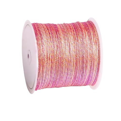 Mehrsträngiges buntes Chamäleon-Strickband, Wickelstickerei, Lotus-Zongzi-Material, Goldfaden von JLISENYIG