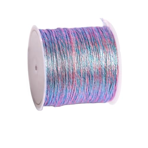 Mehrsträngiges buntes Chamäleon-Strickband, Wickelstickerei, Lotus-Zongzi-Material, Goldfaden von JLISENYIG