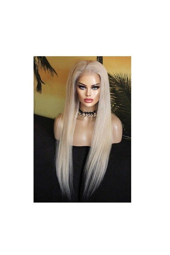 Perücke Remy Echthaar 100% Lace Wig Glatt Sehr Lang Langhaar Blond Hellblond Weißblond Aschblond Eisblond Platinblond 13x4 Rapunzel Perücke Remy Echthaar 100% Lace Wig Glatt Sehr Lang Langhaar Blond Hellblond Weißblond Aschblond Eisblond Platinblond 13x4 Rapunzel von JLWLaceWigPeruecken
