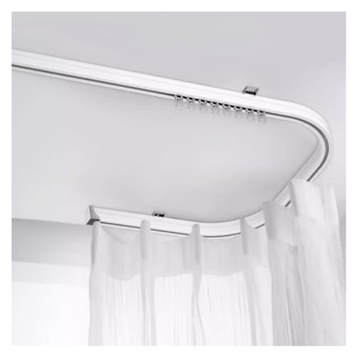 Vorhangschiene Gardinenschiene Flexible biegsame Aluminium-Deckenschiene, 1 2 3 4 5 6 7 8 9 10 11 12 13 14 M lang Vorhangschiene/-stange, für Fenster Duschen Krankenhäuser Wohnmobile Etagenbetten ( Vorhangschiene Gardinenschiene Flexible biegsame Aluminium-Deckenschiene, 1 2 3 4 5 6 7 8 9 10 11 12 13 14 M lang Vorhangschiene/-stange, für Fenster Duschen Krankenhäuser Wohnmobile Etagenbetten ( von JLXJYS