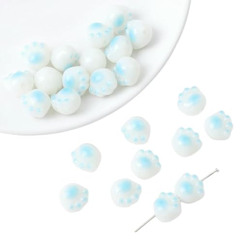 10/20 Stück Acryl-Kohle gegrillt, süße Katzenkrallenperle, handgefertigt, DIY-Schmuck, Armband, Halskette, Ohrringe, Zubehör, Stil 2, 10 Stück, 12 x 11 mm 10/20 Stück Acryl-Kohle gegrillt, süße Katzenkrallenperle, handgefertigt, DIY-Schmuck, Armband, Halskette, Ohrringe, Zubehör, Stil 2, 10 Stück, 12 x 11 mm von JMGDJ