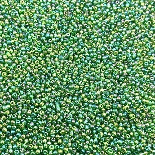 10 g 2 mm 3,0 mm 4,0 mm tschechische Glasperlen, kleine runde lose AB-Farbperle für DIY-Ohrringe, Armbänder, Schmuckherstellung, Zubehör-02AB-10 g 3,0 mm von JMGDJ