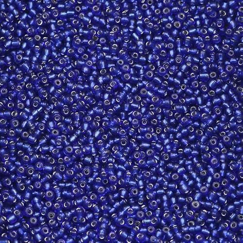 2/3/4,0 mm Glasperlen, japanische 11/0, wasserdichte Glas-Abstandshalter, lose Perlen für die Schmuckherstellung, DIY-Armbandnähen, 18 g/Los, Dunkelblau, 2 mm, 18 g, ca. 1500 Stück 2/3/4,0 mm Glasperlen, japanische 11/0, wasserdichte Glas-Abstandshalter, lose Perlen für die Schmuckherstellung, DIY-Armbandnähen, 18 g/Los, Dunkelblau, 2 mm, 18 g, ca. 1500 Stück von JMGDJ