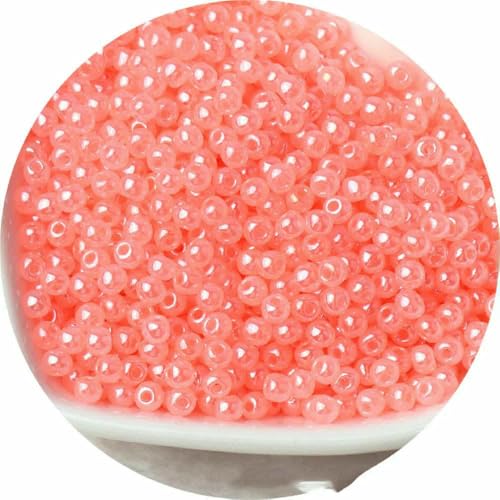 2/3/4,0 mm super gleichmäßige Imitation tschechischer Jadeglas-Eisperlen für Schmuck, Armbänder, Ringe, DIY-Charm-Zubehör – FY16 Melonenrosa – 2 mm, 10 g, 810 Stück 2/3/4,0 mm super gleichmäßige Imitation tschechischer Jadeglas-Eisperlen für Schmuck, Armbänder, Ringe, DIY-Charm-Zubehör – FY16 Melonenrosa – 2 mm, 10 g, 810 Stück von JMGDJ