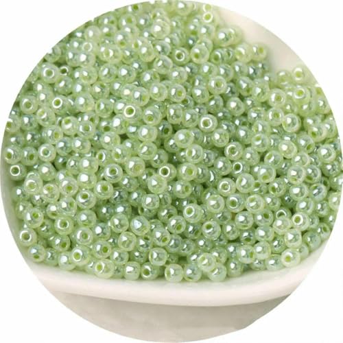 2/3/4,0 mm super gleichmäßige Imitation tschechischer Jadeglas-Eisperlen für Schmuck, Armbänder, Ringe, DIY-Charm-Zubehör – FY27 Korea Grün – 4,0 mm, 10 g, 144 Stück 2/3/4,0 mm super gleichmäßige Imitation tschechischer Jadeglas-Eisperlen für Schmuck, Armbänder, Ringe, DIY-Charm-Zubehör – FY27 Korea Grün – 4,0 mm, 10 g, 144 Stück von JMGDJ