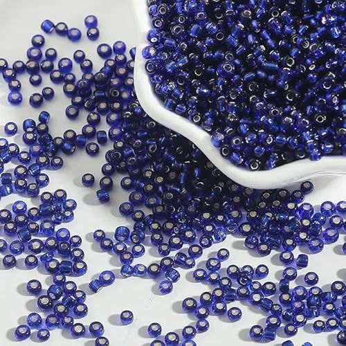 2 3 4,0 mm kleine Glasperlen zur Schmuckherstellung, DIY-Armband, Halskette, Rocailles, lose Glasperlen, Großhandel, xm12, 3,0 mm, 500 Stück 2 3 4,0 mm kleine Glasperlen zur Schmuckherstellung, DIY-Armband, Halskette, Rocailles, lose Glasperlen, Großhandel, xm12, 3,0 mm, 500 Stück von JMGDJ