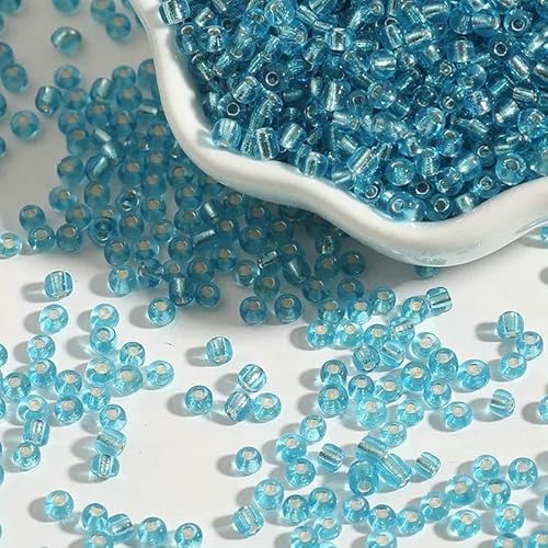 2 3 4,0 mm kleine Glasperlen zur Schmuckherstellung, DIY-Armband, Halskette, Rocailles, lose Glasperlen, Großhandel, xm19, 3,0 mm, 500 Stück 2 3 4,0 mm kleine Glasperlen zur Schmuckherstellung, DIY-Armband, Halskette, Rocailles, lose Glasperlen, Großhandel, xm19, 3,0 mm, 500 Stück von JMGDJ