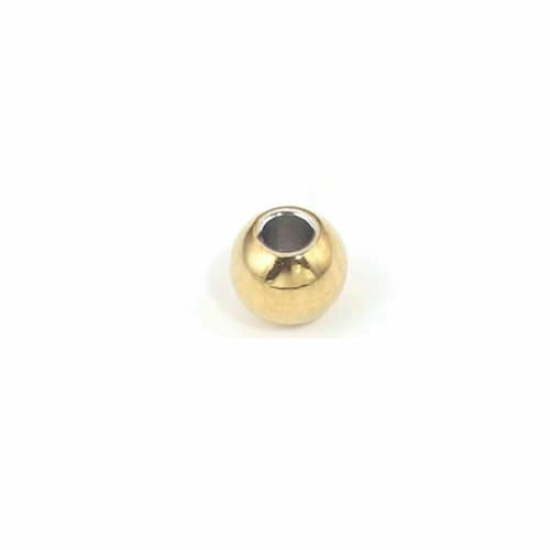 20–100 Stück 3 4 5 6 8 mm Edelstahl-Abstandshalterperlen, runde Kugel, Charm, lose Rocailles-Perlen für DIY-Armbänder, Schmuckherstellung, Zubehör, Gold, 100 Stück, 4,0 mm 20–100 Stück 3 4 5 6 8 mm Edelstahl-Abstandshalterperlen, runde Kugel, Charm, lose Rocailles-Perlen für DIY-Armbänder, Schmuckherstellung, Zubehör, Gold, 100 Stück, 4,0 mm von JMGDJ