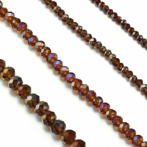 3 4 6 8 10 mm österreichische facettierte Kristallperlen, mehrfarbig, lose Abstandshalter, flache runde Glasperlen, Armband, DIY zur Schmuckherstellung, Dunkelbraun AB5690, 3, 3 4 6 8 10 mm österreichische facettierte Kristallperlen, mehrfarbig, lose Abstandshalter, flache runde Glasperlen, Armband, DIY zur Schmuckherstellung, Dunkelbraun AB5690, 3, von JMGDJ