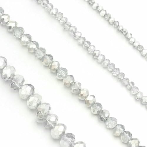 3 4 6 8 10 mm österreichische facettierte Kristallperlen, mehrfarbig, lose Abstandshalter, flache runde Glasperlen, Armband, DIY zur Schmuckherstellung, Halbsilber 5710, 3,0 m 3 4 6 8 10 mm österreichische facettierte Kristallperlen, mehrfarbig, lose Abstandshalter, flache runde Glasperlen, Armband, DIY zur Schmuckherstellung, Halbsilber 5710, 3,0 m von JMGDJ